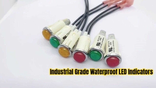 Durable IP67 Waterproof LED Indicator Lights for Industry