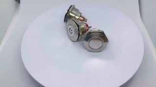 Arcolps 30mm Waterproof Metal Push Button Switch